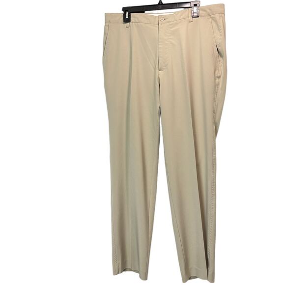 FOOT JOY Men’s Khaki  Golf Slacks   36/30 - Picture 2 of 7